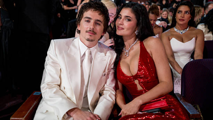 Timothée Chalamet y Kylie Jenner