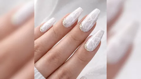 Uñas Efecto Mármol