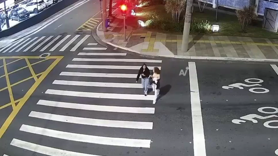 Jóvenes atropelladas en Brasil