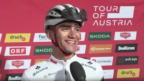 Isaac Del Toro habla sobre retos en pleno Tour de Austria 2025