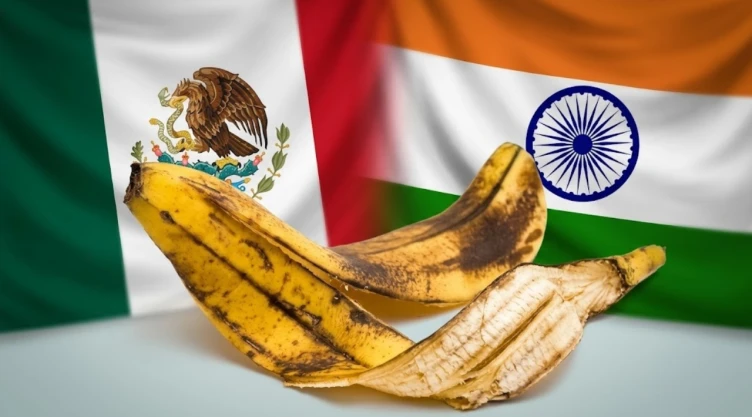 Mientras en México tiramos la cáscara del plátano después de comerlo, en India la aprovechan para preparar curris