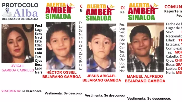 Familia ‘levantada’ en la colonia El Palmito, Culiacán, Sinaloa.