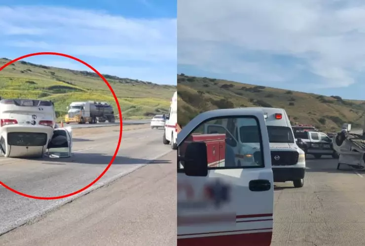 Accidente en el Blvd. 2000