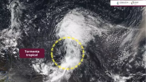 Se forma la tormenta tropical Gabrielle: Esta es su distancia con Cancún y trayectoria