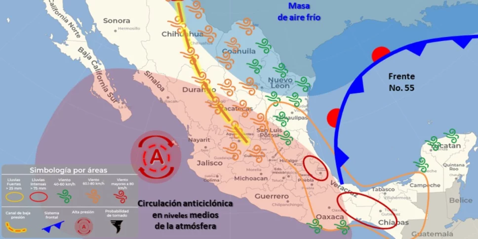 clima mexico 6 de mayo