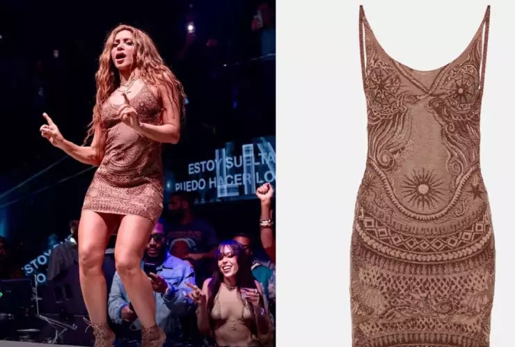 Este es el PRECIO del vestido de Shakira que le hizo pasar INCÓMODO momento en una discoteca