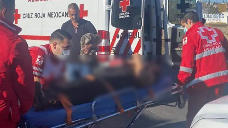 Hombre atropellado Vialidad Ch-p