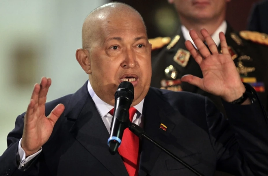 Hugo Chávez, presidente de Venezuela
