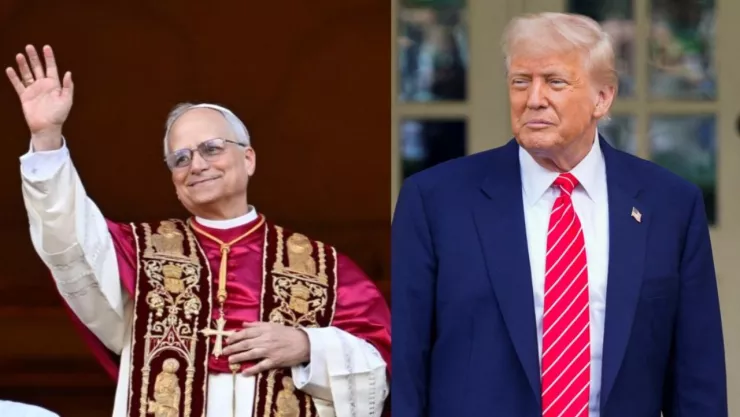 Diferencias que tienen el nuevo papa León XIV y Donald Trump