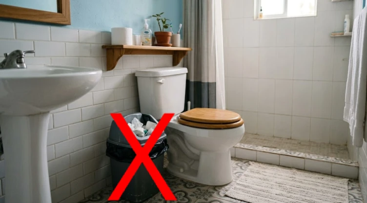 4 ideas para reemplazar el bote de basura de tu baño por opciones más aesthetics