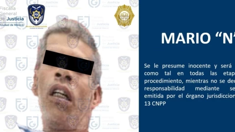 Cae sujeto acusado de agredir policías con un cuchillo