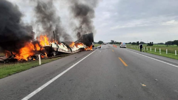 Un accidente vial en Tamaulipas dejó 13 muertos este domingo 14 de mayo.