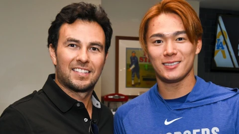 Checo Pérez y Yamamoto