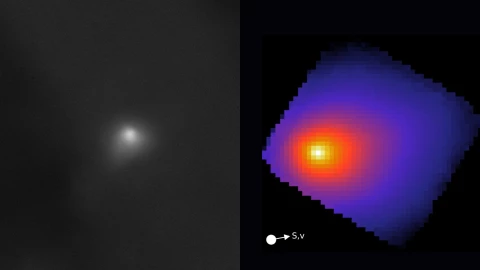 Nuevas imágenes reveladas por la NASA sobre 3IATLAS.