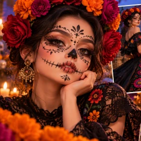 Cómo usar el eyeliner negro para hacerte un maquillaje de Catrina fácil y rápido