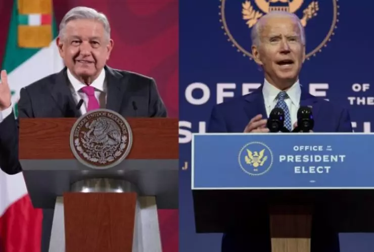 El presidente Andrés Manuel López Obrador mandó un mensaje a Joe Biden y mencionó que espera que todo salga bien