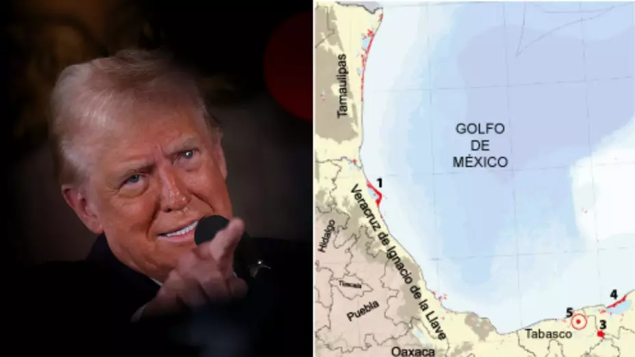 Golfo de México cambio de nombre.