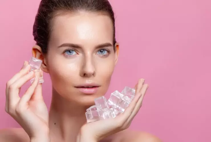 Hielo en la cara: ¿qué dicen los especialistas?