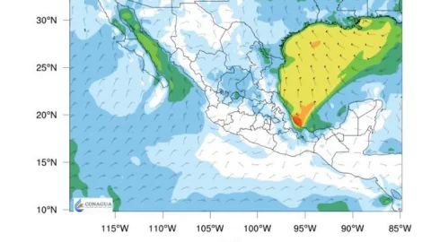 Frente Frío 29 bajará la temperatura en gran parte del país hasta este lunes