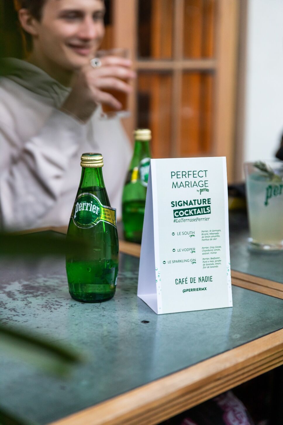 La Terrasse Perrier, un lugar que reúne lo mejor de la mixología y el arte  en una experiencia francesa