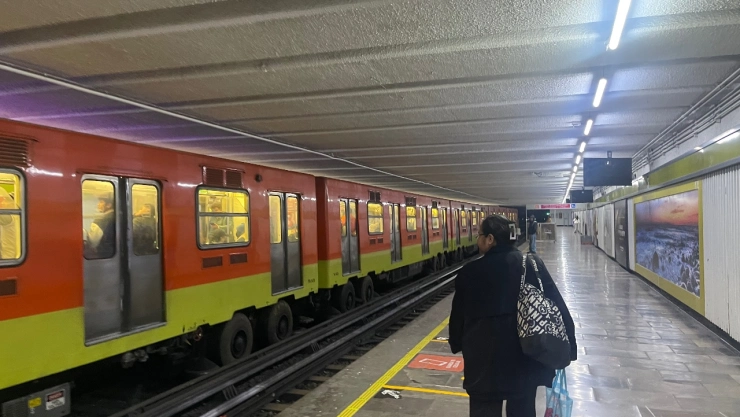 Avance de trenes del Metro CDMX.