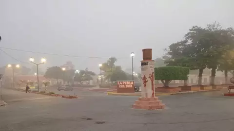 FOTOS_ Así lucen las calles por densos bancos de niebla en Yucatán; piden tomar precauciones