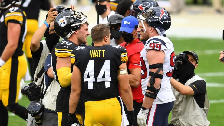 Tj y jj watt, jugadores de la NFL