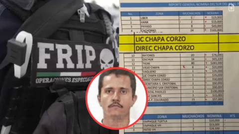 policías municipales en la nómina del CJNG