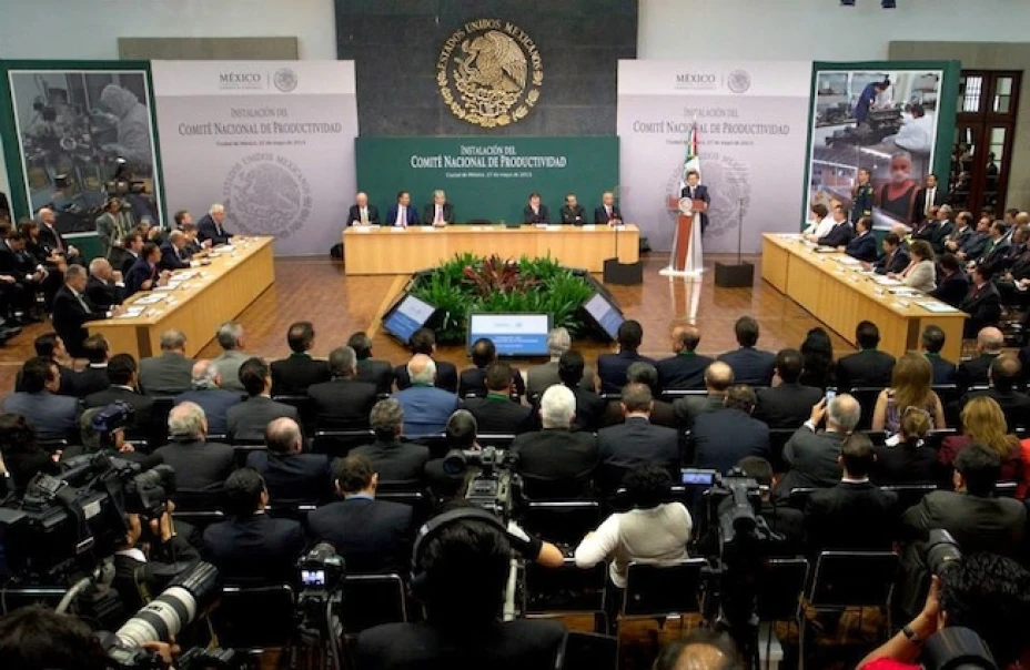 Enrique Peña Nieto presentó el Comité de Productividad