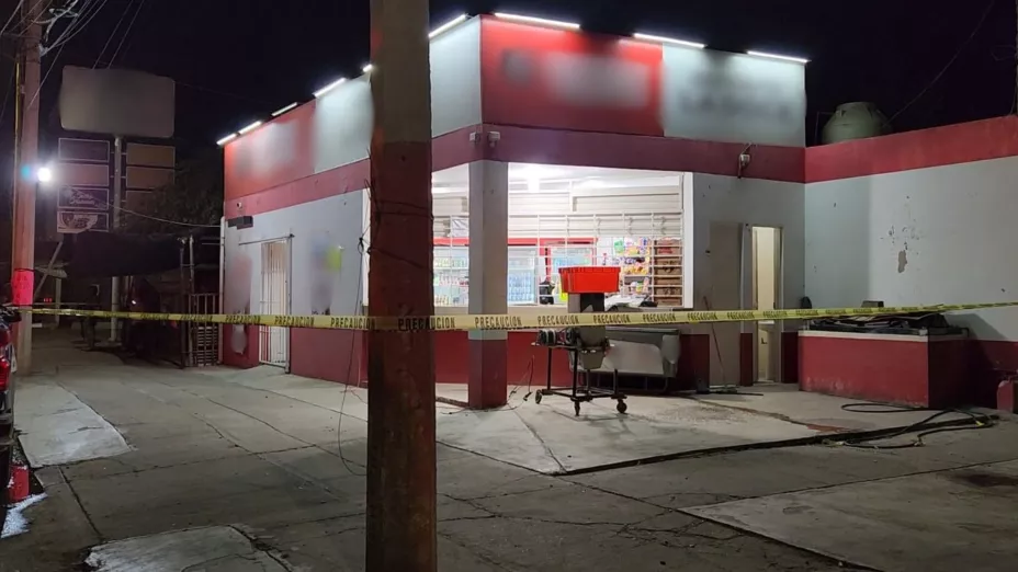 Hombre asesinado en expendio de Culiacán
