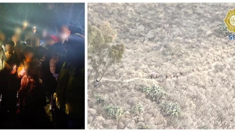 policía adolescentes extraviados Sierra de Guadalupe