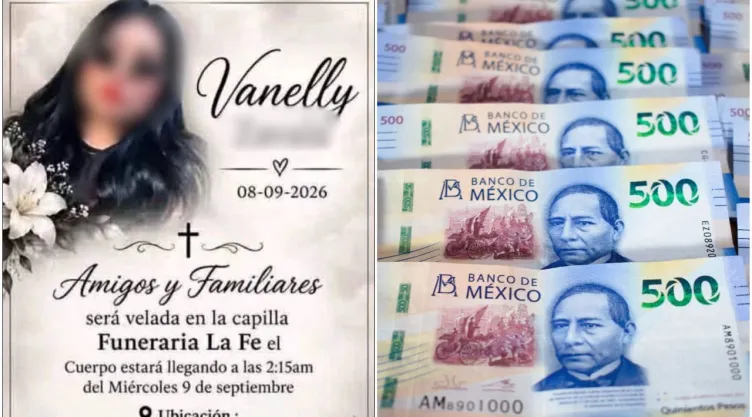 Vanelly Zavala Hernández finge muerte para no pagar tandas en Juárez, Nuevo León.