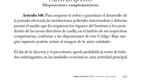 Ley Seca Estado de México