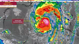 Esta es la ubicación de la HURACÁN ‘HELENE'; aumenta su categoría HOY 26 de septiembre.jpg
