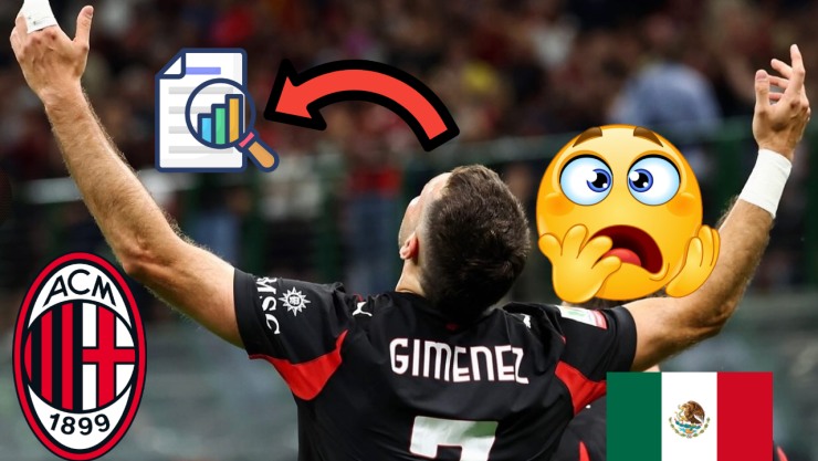 Nivel de Santi Gimenez preocupa en M&eacute;xico: as&iacute; jug&oacute; su &uacute;ltimo partido en Milan