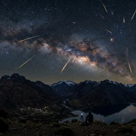 A qué hora ver la lluvia de meteoros Táuridas del Sur
