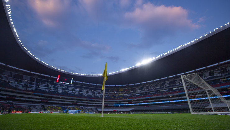 Vista panor&aacute;mica del Estadio Azteca