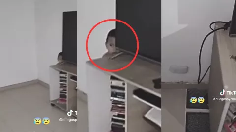 Niño fantasma en video