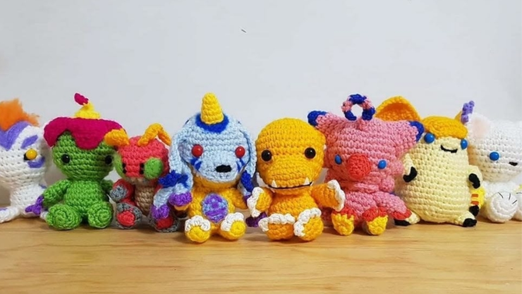 4 amigurumis de Digimon fáciles para principiantes: ideas de crochet