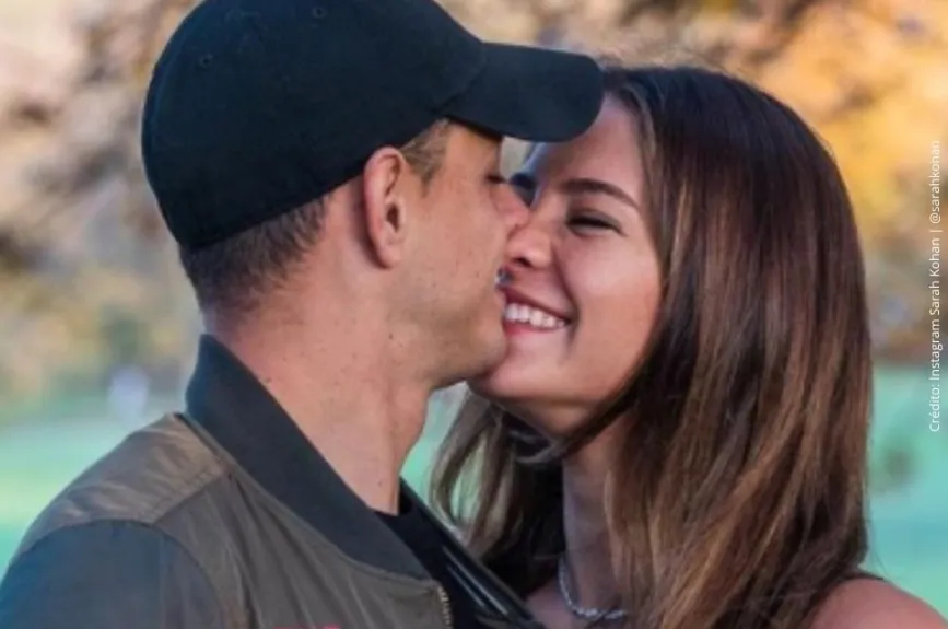 Sarah Kohan y Javier Hernández.