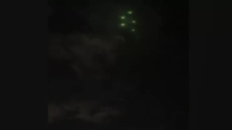 Luces extrañas en Texas