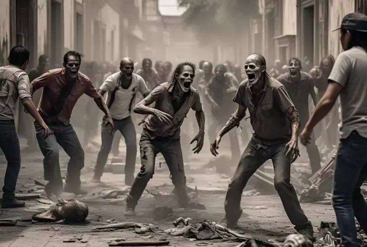 ataque zombie Puebla