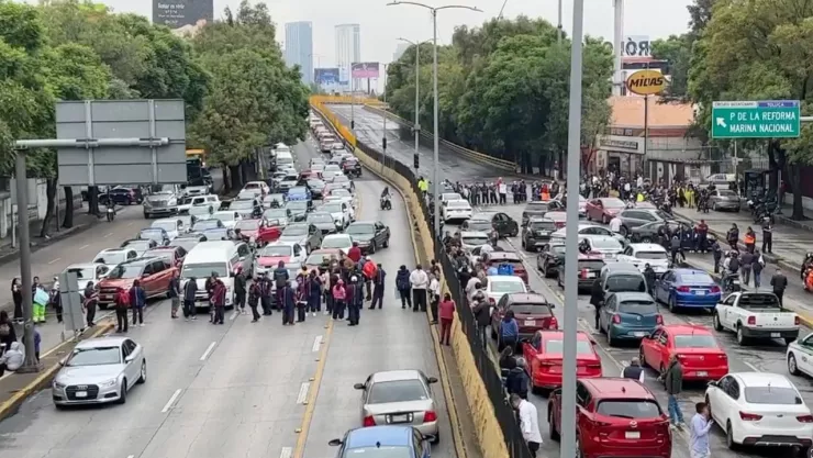 Marchas hoy: Bloqueo en Circuito Interior genera caos este martes 25 de junio