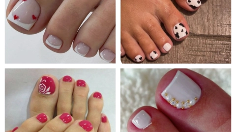 ideas de decoraci&oacute;n de u&ntilde;as de pies