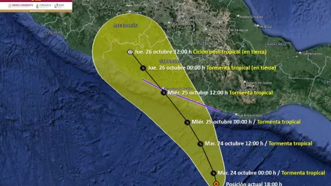Tormenta Tropical Otis