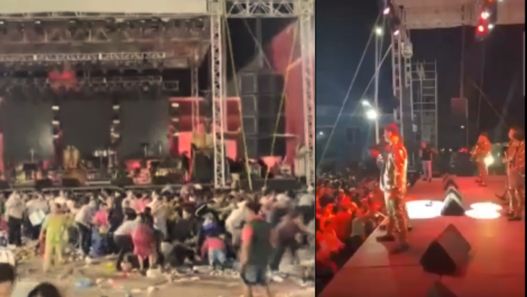 Balazos durante la presentación de la Arrolladora Banda el Limón en Carnaval de Tabasco