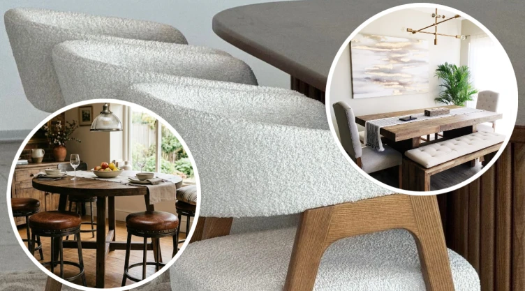 6 opciones para reemplazar las sillas del comedor por alternativas más modernas y cómodas