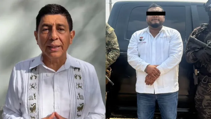 Salomón Jara pide desaparecer poderes en Juchitán tras detención de alcalde.