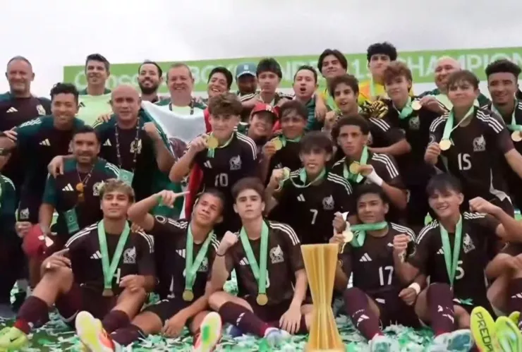 Mexico Sub15 vence y humilla a Estados Unidos.
