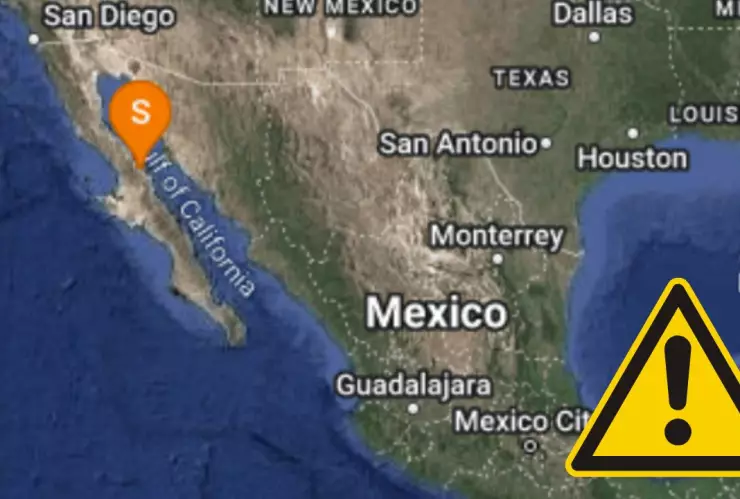 Sismo en Guerrero Negro en Baja California Sur